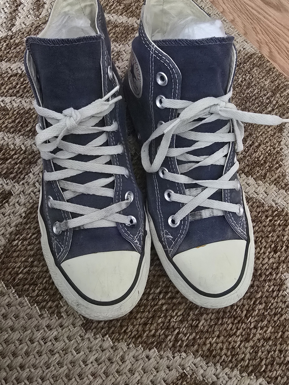 Vintage Converse chuck taylor All Star high tops – navy blue unisex W 7.5/M 5.5